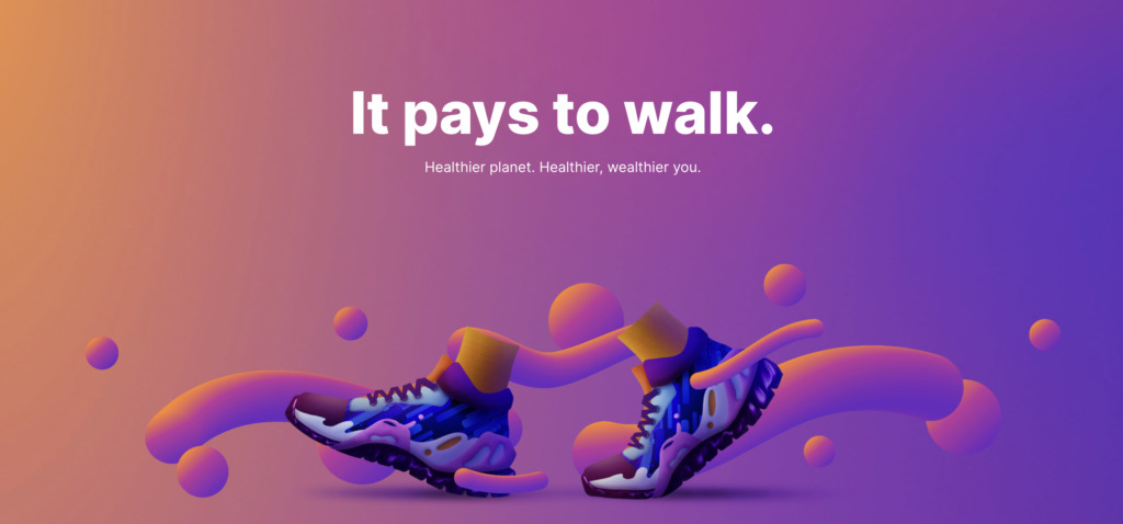 Sweatcoinとは：It pays to walk. Healthier planet. Healthier, wealthier you.