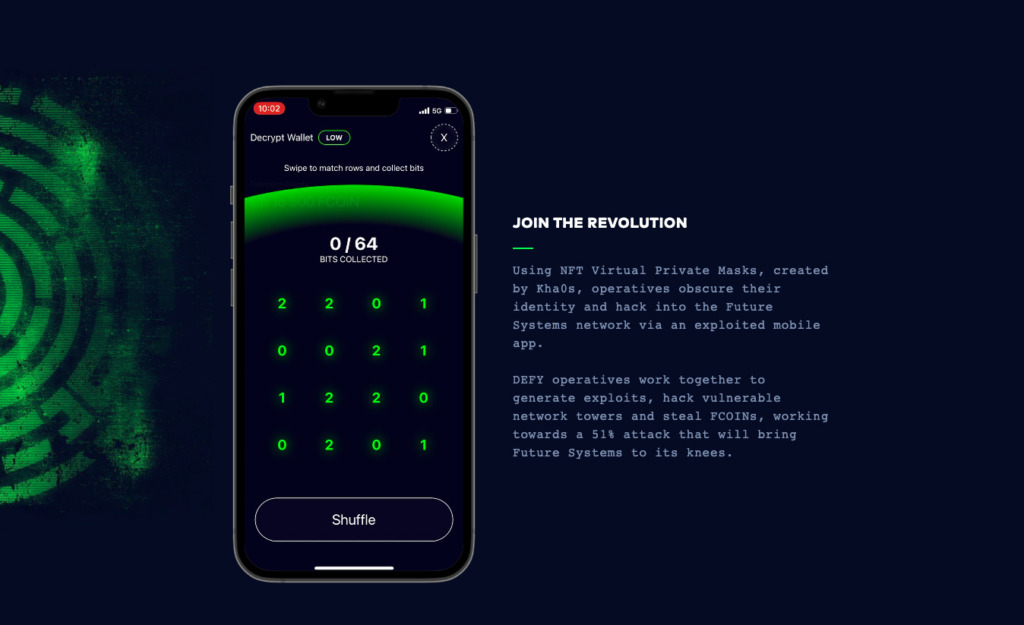 各タワーのハックイベントに挑戦:Join the revolution