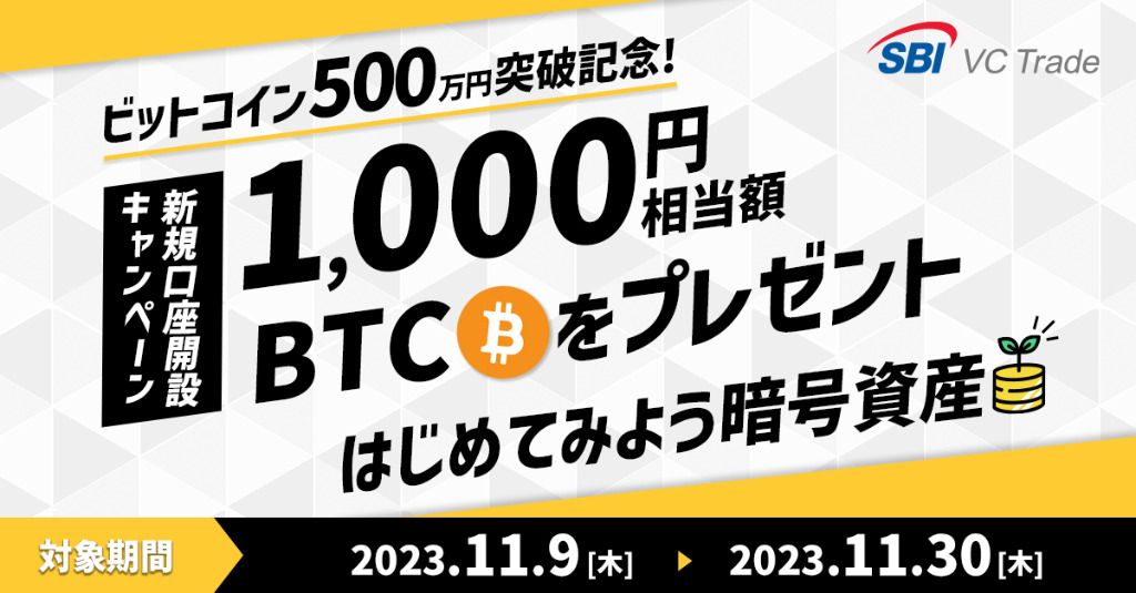 SBIVCトレードキャンペーン